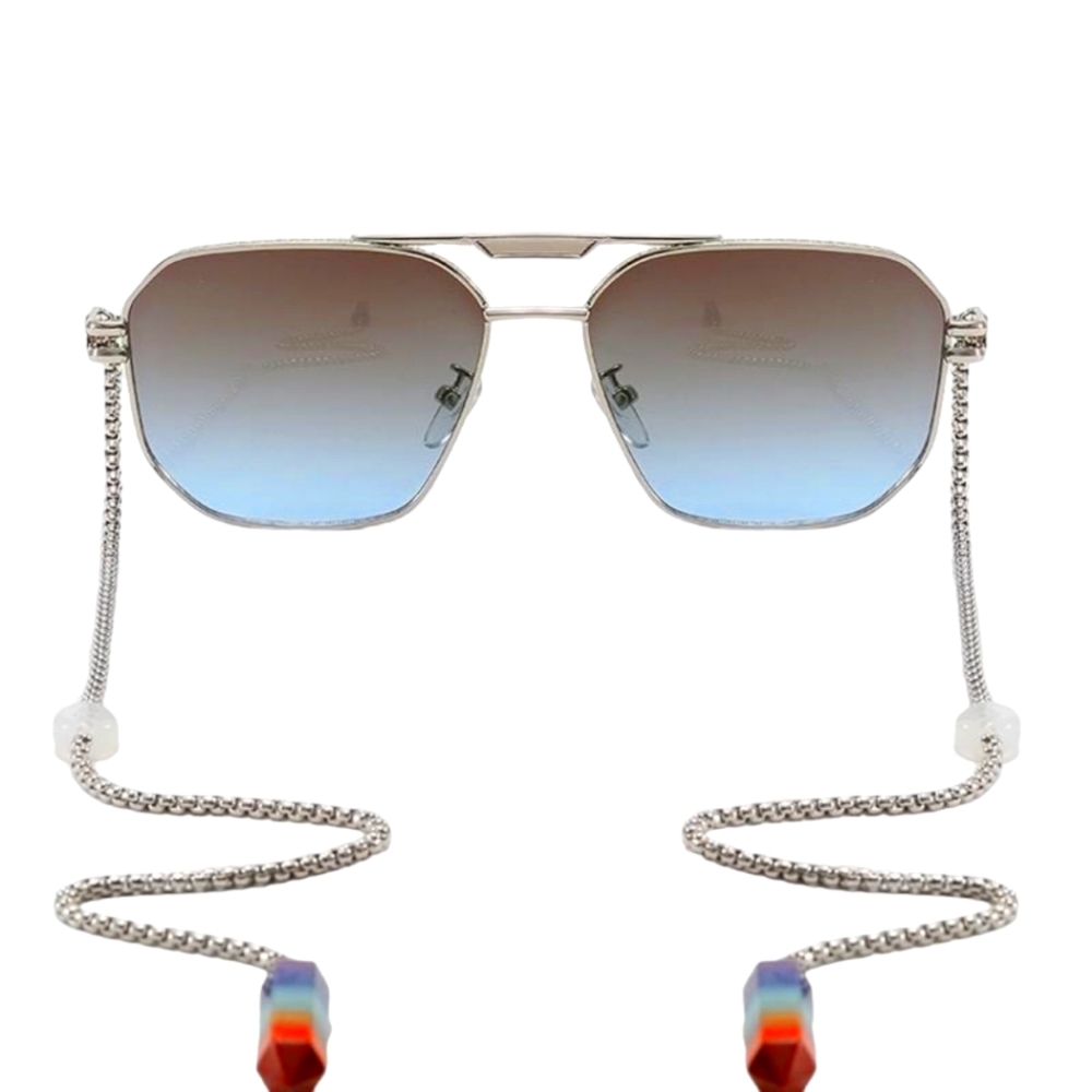 Loom and Pearl sunglasses crystal rainbow
